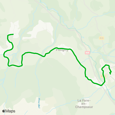 Zou - Réseau scolaire Le Noyer - Poligny - les Barraques map