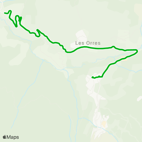 Zou - Réseau scolaire Les Orres - École du Mélezet map