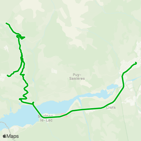 Zou - Réseau scolaire Réallon - la Treille - Embrun map