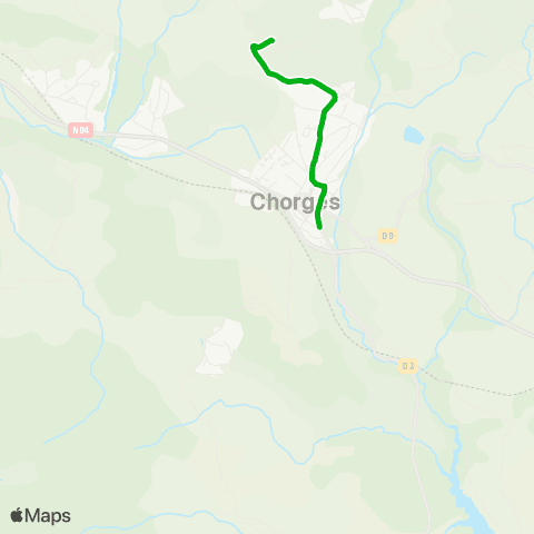 Zou - Réseau scolaire Le Fein - le Martouret - Chorges map