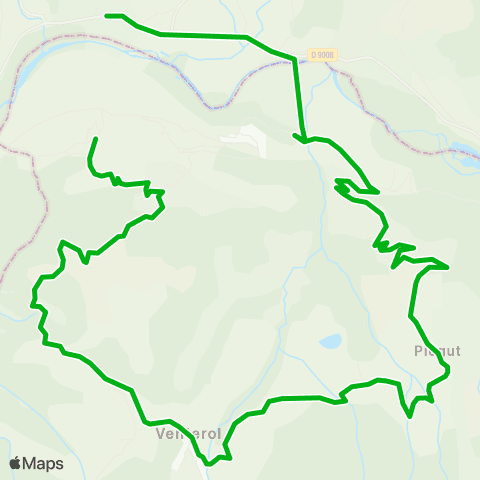 Zou - Réseau scolaire Piégut-Venterol-Jarjayes map