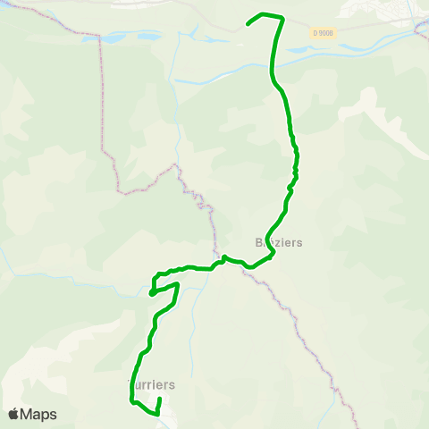 Zou - Réseau scolaire Turriers-Bréziers-Plaine de Théus map