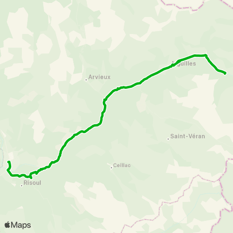 Zou - Réseau scolaire Ristolas - Guillestre map
