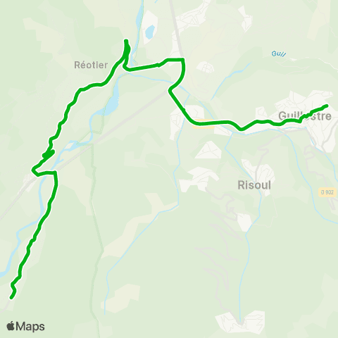 Zou - Réseau scolaire St Clément sur Durance - Guillestre map
