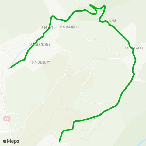Zou - Réseau scolaire Mont Dauphin Fort - École d'Eygliers map