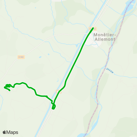 Zou - Réseau scolaire Rp Claret-Monêtier Allemont-Ventavon map
