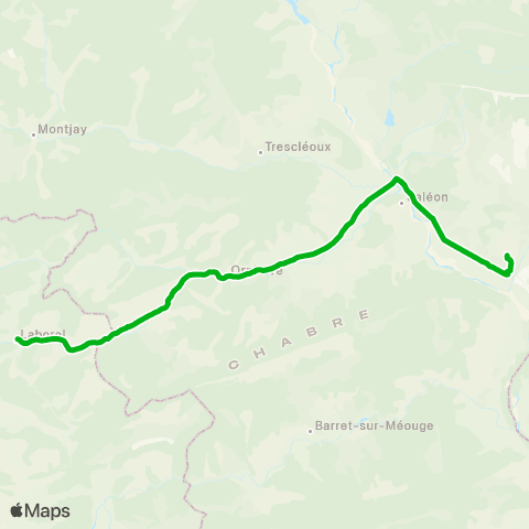 Zou - Réseau scolaire Laborel - Laragne map