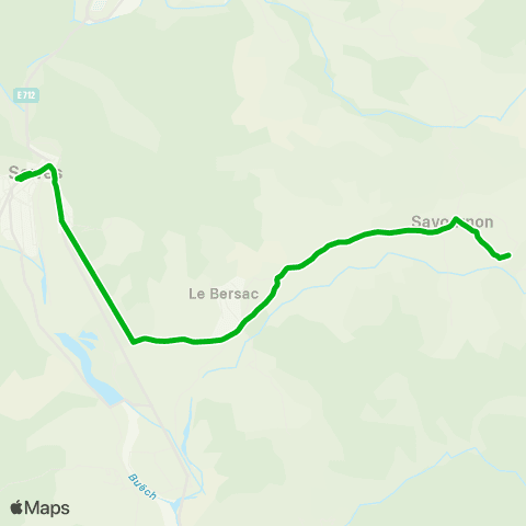 Zou - Réseau scolaire Savournon - Serres map