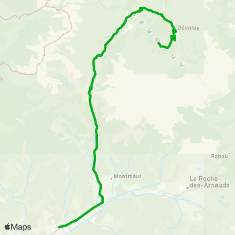 Zou - Réseau scolaire Le Dévoluy - Veynes map