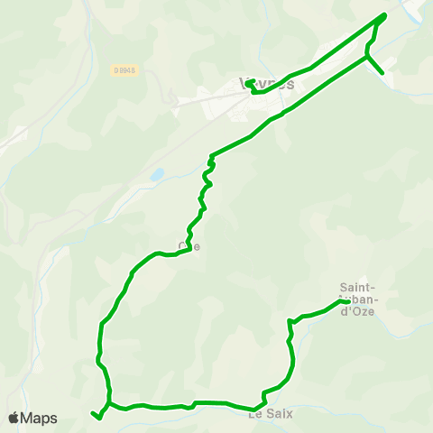 Zou - Réseau scolaire St Auban d'Oze - Furmeyer - Veynes map