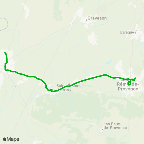Zou - Réseau scolaire Scol. St-Rémy-de-Pce - Tarascon map