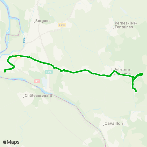 Zou - Réseau scolaire Scol. Avignon map