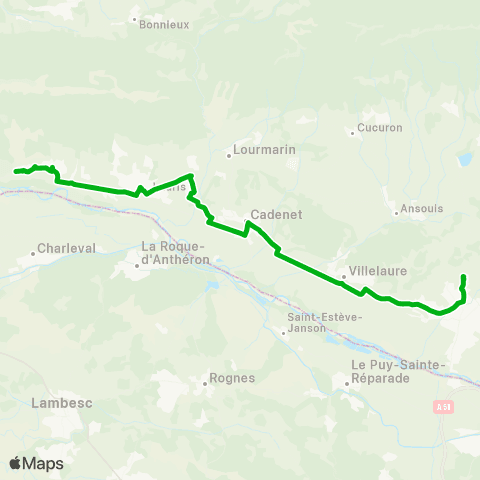 Zou - Réseau scolaire Scol. Pertuis map