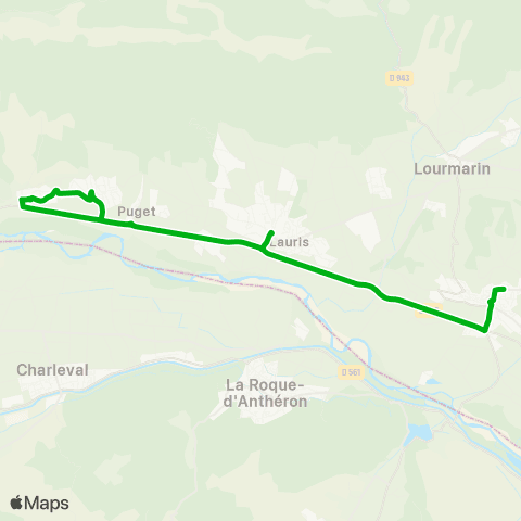 Zou - Réseau scolaire Scol. Cadenet map