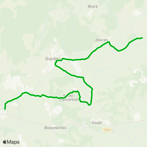 Zou - Réseau scolaire Scol. Cabrières d'Avignon map