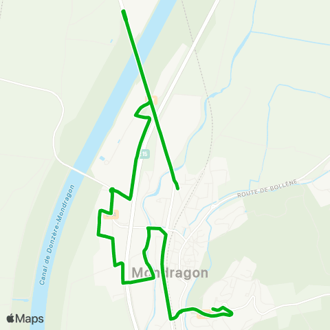 Zou - Réseau scolaire Scol. Mondragon map