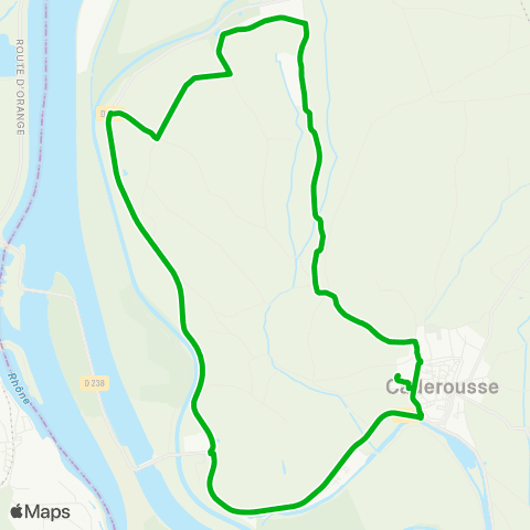 Zou - Réseau scolaire Scol. Caderousse map