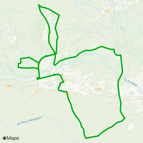 Zou - Réseau scolaire Scol. le Thor map