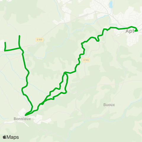 Zou - Réseau scolaire Scol. Apt map