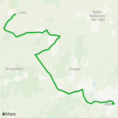 Zou - Réseau scolaire Scol. Apt map