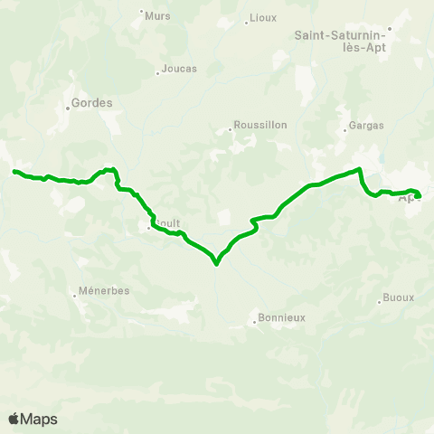 Zou - Réseau scolaire Scol. Apt map