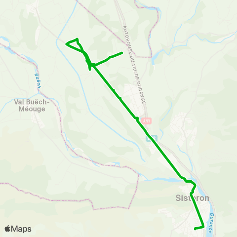 Zou - Réseau scolaire Mison - Sisteron map