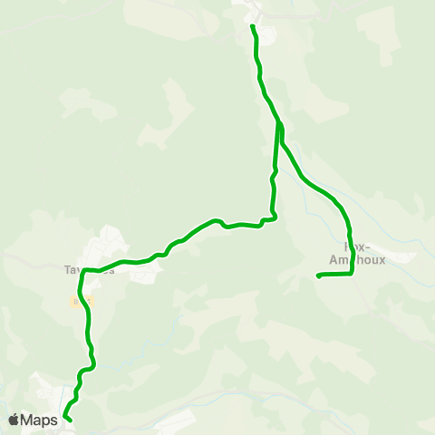 Zou - Réseau scolaire Regie Collège Barjols map