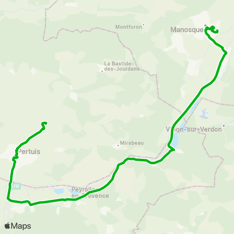Zou - Réseau scolaire Scol. Manosque map