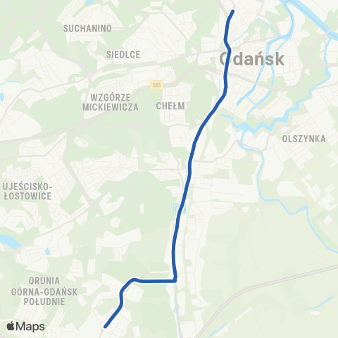 ZTM Gdańsk  map