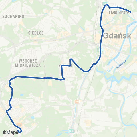 ZTM Gdańsk  map
