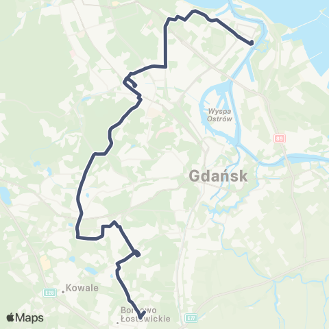 ZTM Gdańsk  map