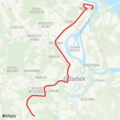 ZTM Gdańsk  map
