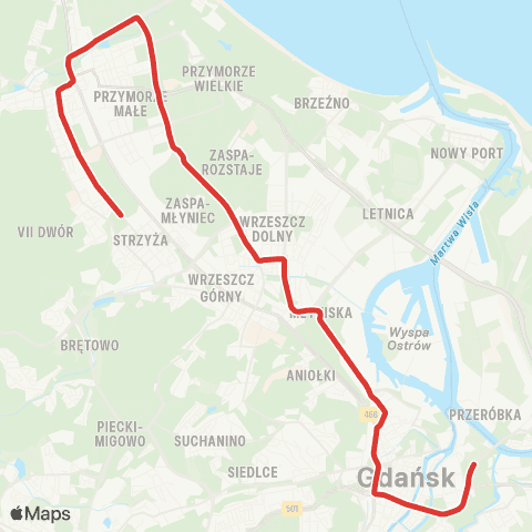 ZTM Gdańsk  map