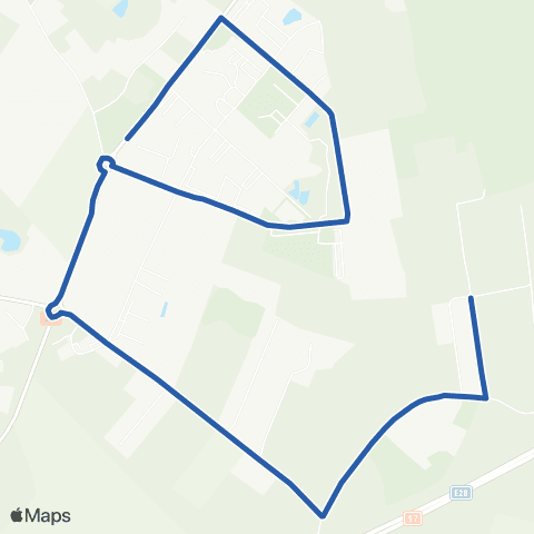 ZTM Gdańsk Czerska Żłobek 1 - Starogardzka 1 map