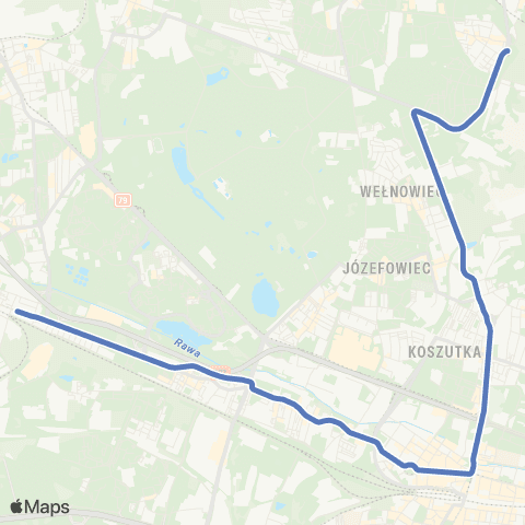 Zarząd Transportu Metropolitalnego GZM Siemianowice plac Skargi - Chorzów Batory zajezdnia map