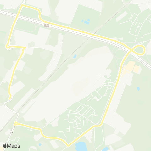 Zarząd Transportu Metropolitalnego GZM Brynów W. Pola - Załęska Hałda Brygadzistów map