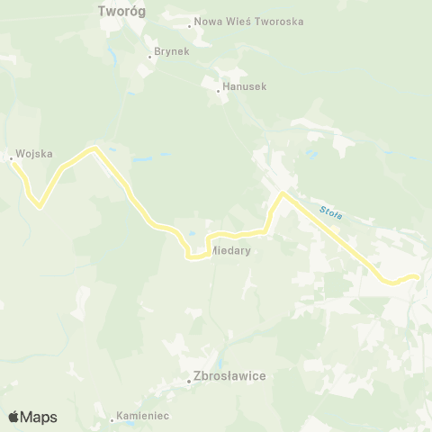 Zarząd Transportu Metropolitalnego GZM Tarnowskie Góry dworzec - Miedary Posesja 17 map