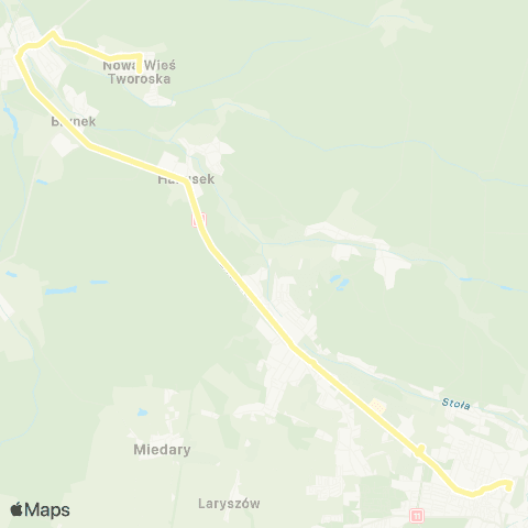 Zarząd Transportu Metropolitalnego GZM Tarnowskie Góry dworzec - Nowa Wieś pętla map