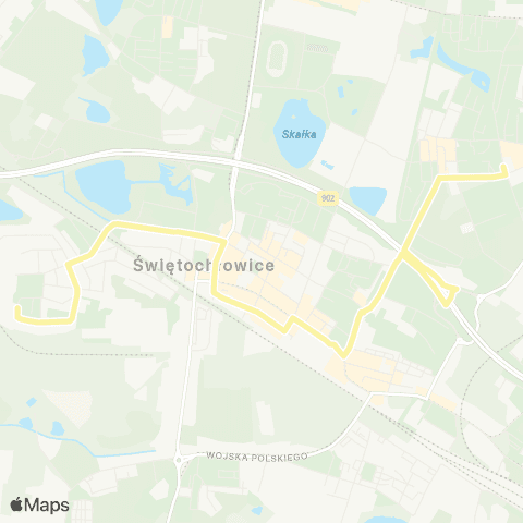 Zarząd Transportu Metropolitalnego GZM Chorzów centrum Edukacji - osiedle Ustronie Chopina map