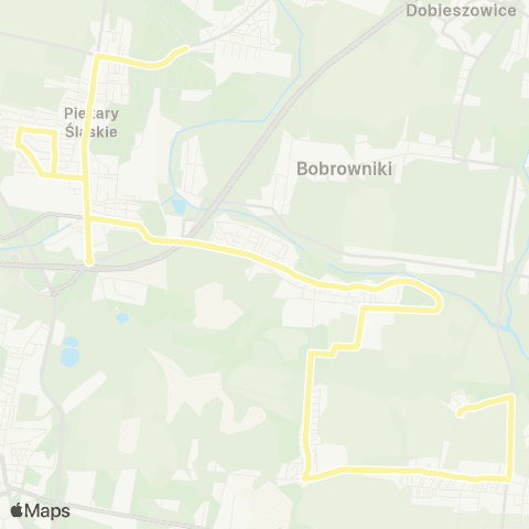 Zarząd Transportu Metropolitalnego GZM Dołki Kaplica - osiedle Wieczorka dworzec map