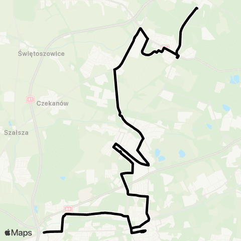 Zarząd Transportu Metropolitalnego GZM Gliwice zajezdnia - Helenka Elzab map