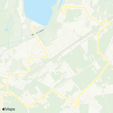 Zarząd Transportu Metropolitalnego GZM Pogoria III Plaża - Gołonóg dworzec PKP map