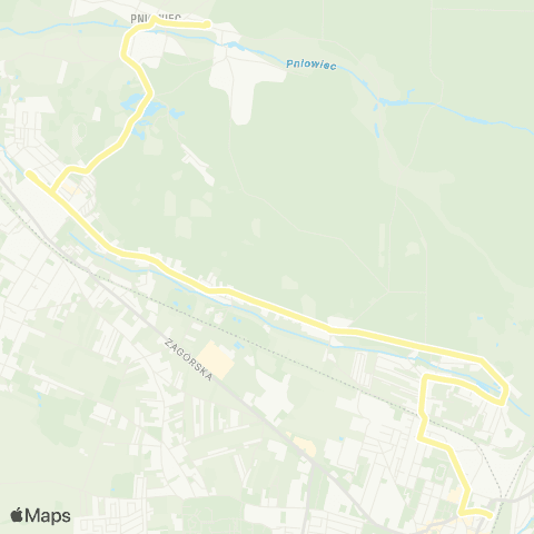 Zarząd Transportu Metropolitalnego GZM Miedary Tarnogórska - Pniowiec pętla map