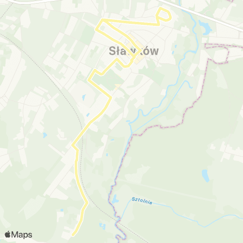 Zarząd Transportu Metropolitalnego GZM Sławków rynek - Miedawa Tartak map