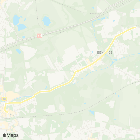 Zarząd Transportu Metropolitalnego GZM Zabrze Plac Wolności - Biskupice Pętla map