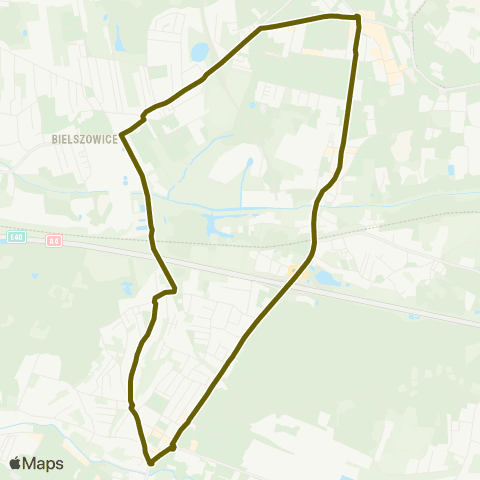 Zarząd Transportu Metropolitalnego GZM Wirek Kościół — Halemba Pakuły map
