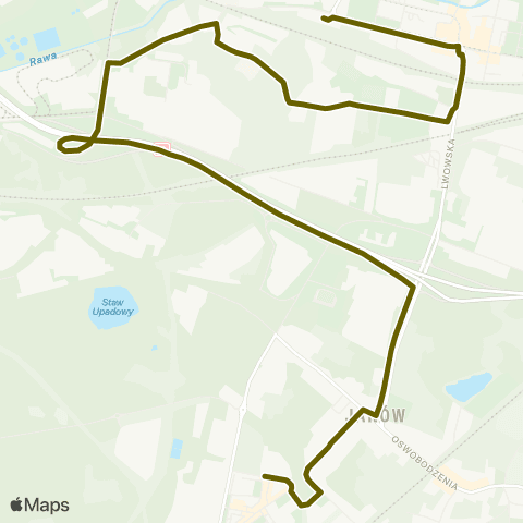 Zarząd Transportu Metropolitalnego GZM Nikiszowiec Lodowisko — Szopienice Bednorza map