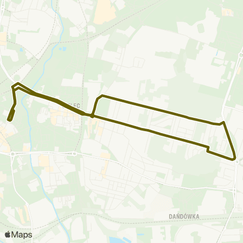 Zarząd Transportu Metropolitalnego GZM Sosnowiec Urząd Miasta — Sosnowiec Kukułek map