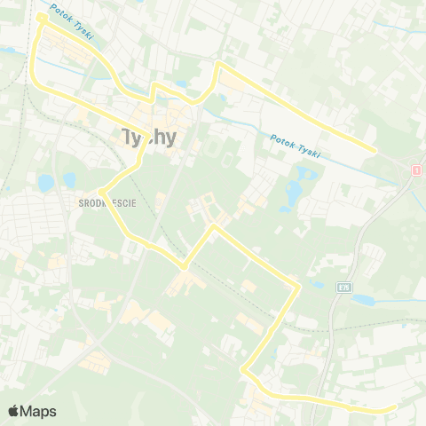 Zarząd Transportu Metropolitalnego GZM Wartogłowiec Cmentarz - Wartogłowiec Cmentarz map