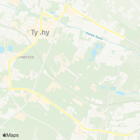 Zarząd Transportu Metropolitalnego GZM Wartogłowiec Cmentarz - Wartogłowiec Cmentarz map